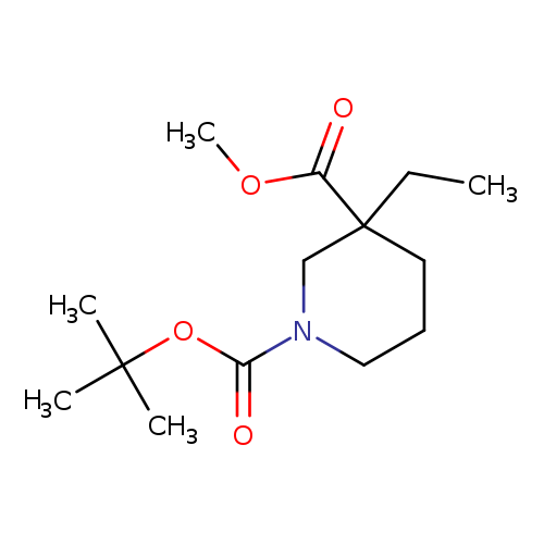 1,3-Piperidinedicarboxylic acid, 3-ethyl-, 1-(1,1-dimethylethyl) 3-methyl ester