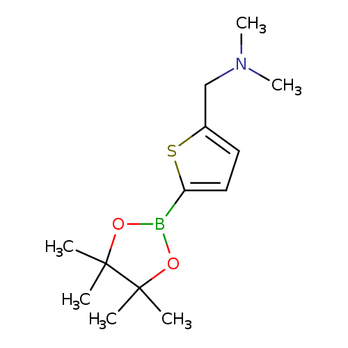 dimethyl({[5-(tetramethyl-1,3,2-dioxaborolan-2-yl)thiophen-2-yl]methyl})amine
