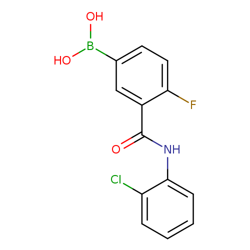 [3-[(2-Chlorophenyl)carbamoyl]-4-fluoro-phenyl]boronicacid