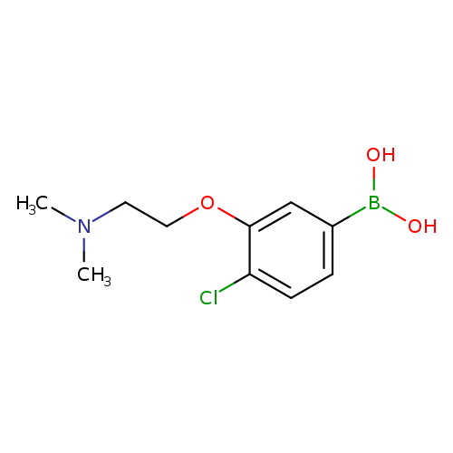 4-Chloro-3-(2-dimethylaminoethoxy)phenylboronic acid