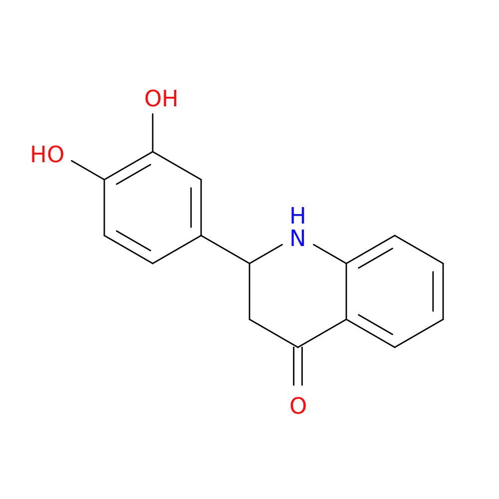 2-(3,4-Dihydroxyphenyl)-2,3-dihydroquinolin-4(1H)-one