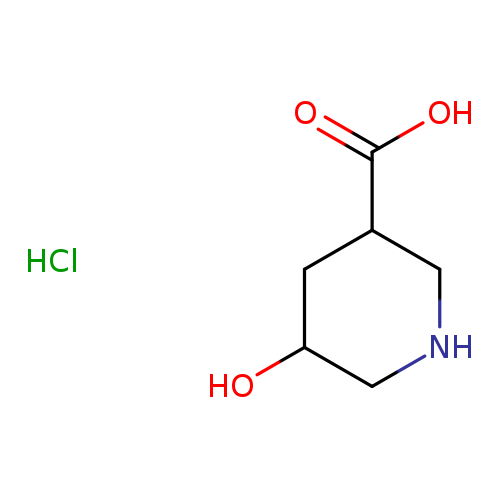 3-Piperidinecarboxylic acid, 5-hydroxy-, hydrochloride (1:1)