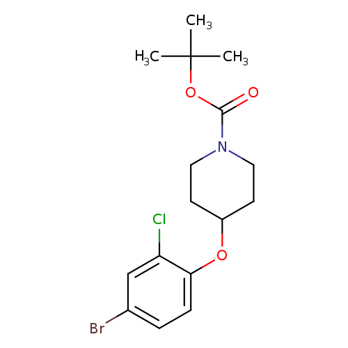1-N-Boc-4-(4-bromo-2-chlorophenoxy)piperidine