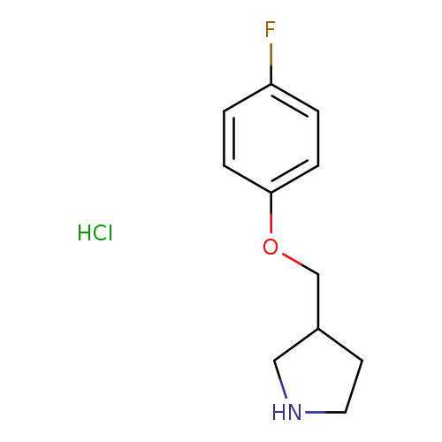 3-((4-Fluorophenoxy)methyl)pyrrolidine hydrochloride