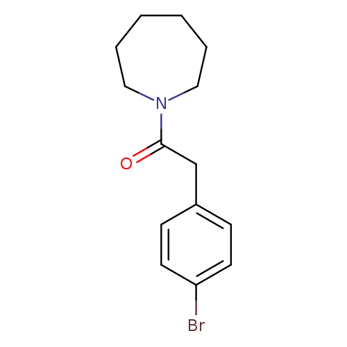 1-(azepan-1-yl)-2-(4-bromophenyl)ethan-1-one