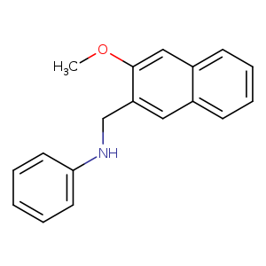 N-[(3-Methoxy-2-naphthyl)methyl]aniline