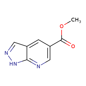 1H-Pyrazolo[3,4-b]pyridine-5-carboxylic acid, methyl ester