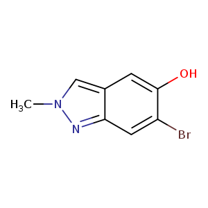6-Bromo-5-hydroxy-2-methyl-2H-indazole