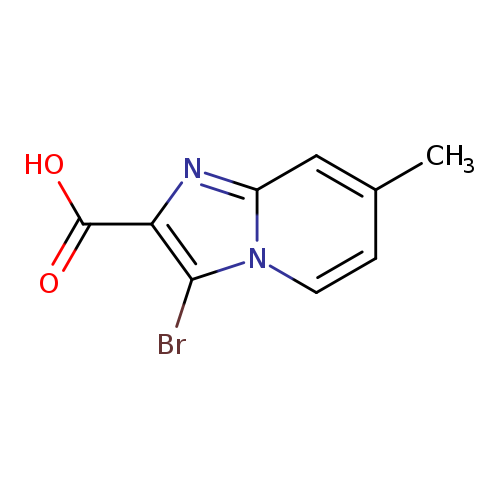3-Bromo-7-methyl-imidazo[1,2-a]pyridine-2-carboxylic acid