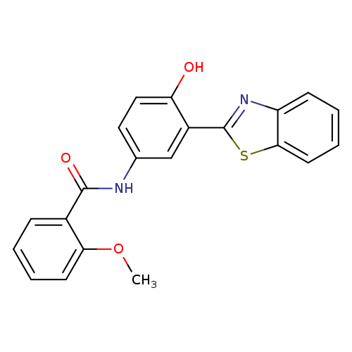 N-[3-(1,3-benzothiazol-2-yl)-4-hydroxyphenyl]-2-methoxybenzamide