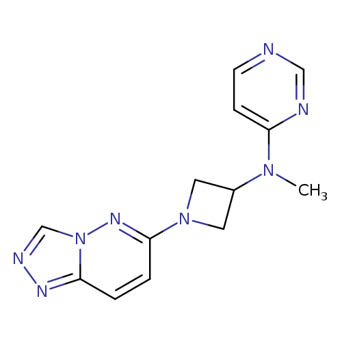 N-methyl-N-(1-{[1,2,4]triazolo[4,3-b]pyridazin-6-yl}azetidin-3-yl)pyrimidin-4-amine