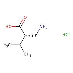 (S)-2-(Aminomethyl)-3-methylbutanoic acid hydrochloride