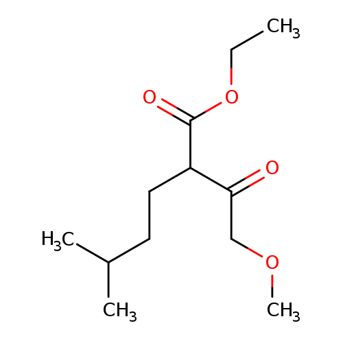 Ethyl 2-(methoxyacetyl)-5-methylhexanoate