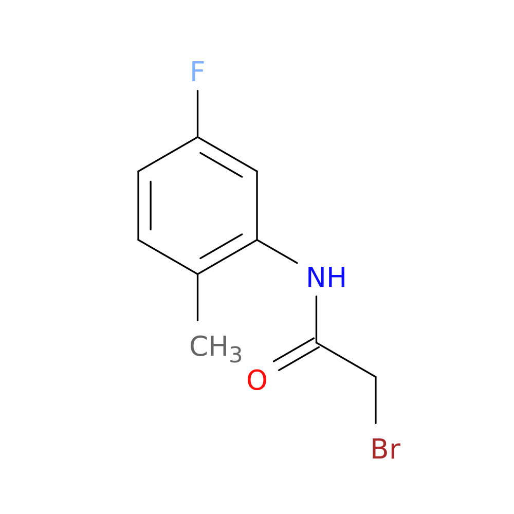 2-Bromo-n-(5-fluoro-2-methylphenyl)acetamide