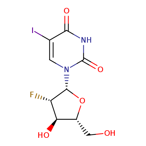 1-(2-Deoxy-2-fluoro-β-D-arabinofuranosyl)-5-iodouracil