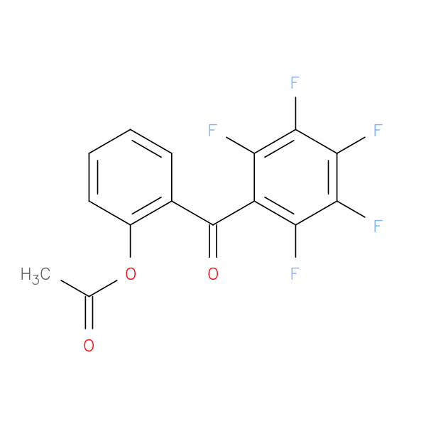 2-Acetoxy-2',3',4',5',6'-pentafluorobenzophenone