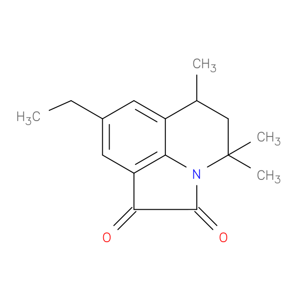 8-Ethyl-4,4,6-trimethyl-5,6-dihydro-4h-pyrrolo[3,2,1-ij]quinoline-1,2-dione