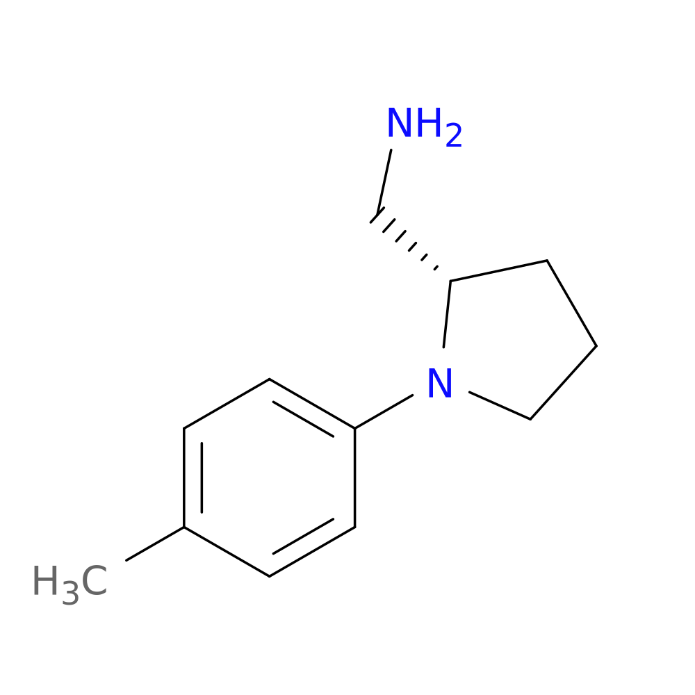 [(2S)-1-(4-methylphenyl)pyrrolidin-2-yl]methanamine