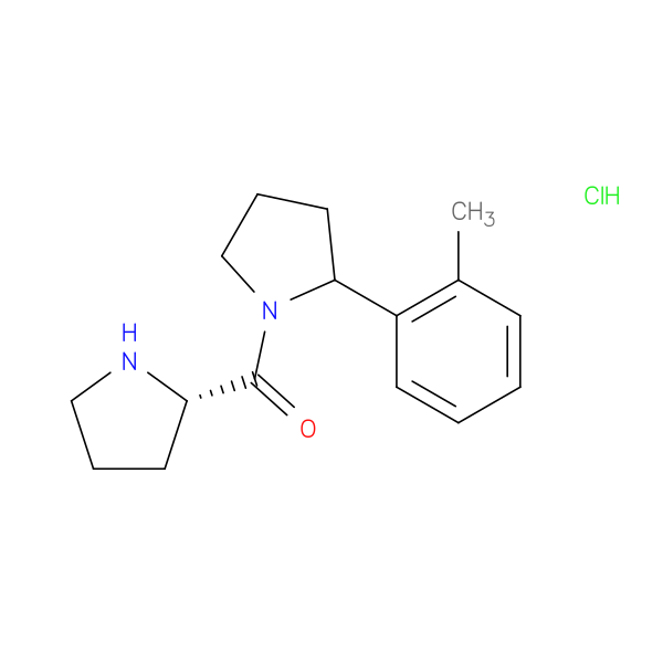 2-(2-methylphenyl)-1-[(2S)-pyrrolidine-2-carbonyl]pyrrolidine hydrochloride