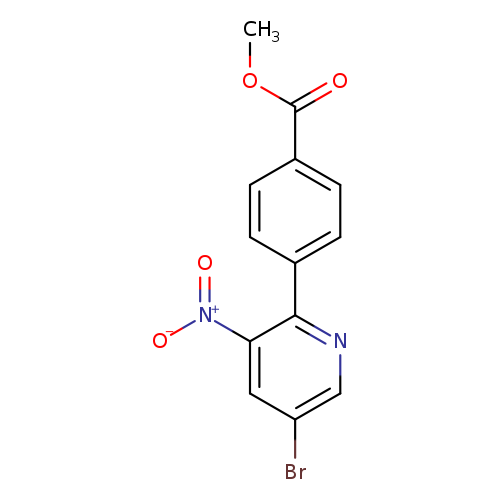 Methyl 4-(5-bromo-3-nitropyridin-2-yl)benzoate
