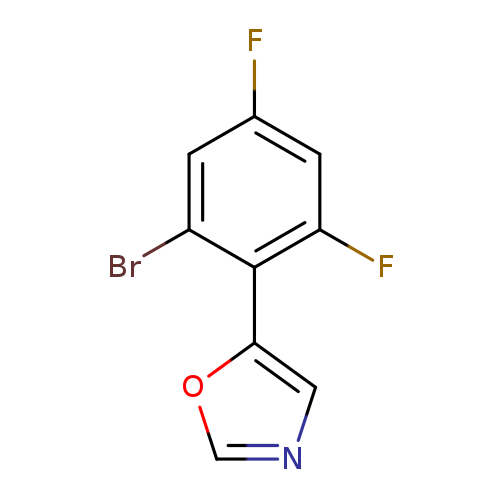 5-(2-bromo-4,6-difluorophenyl)oxazole
