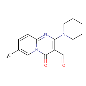 7-Methyl-4-oxo-2-(piperidin-1-yl)-4H-pyrido[1,2-a]pyrimidine-3-carbaldehyde