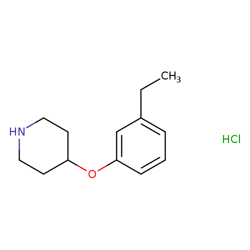 4-(3-Ethylphenoxy)piperidine hydrochloride