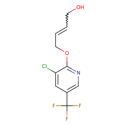 4-[3-Chloro-5-(trifluoromethyl)pyridin-2-yloxy]but-2-en-1-ol