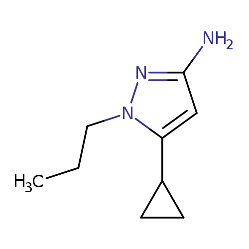 5-Cyclopropyl-1-propyl-1H-pyrazol-3-amine