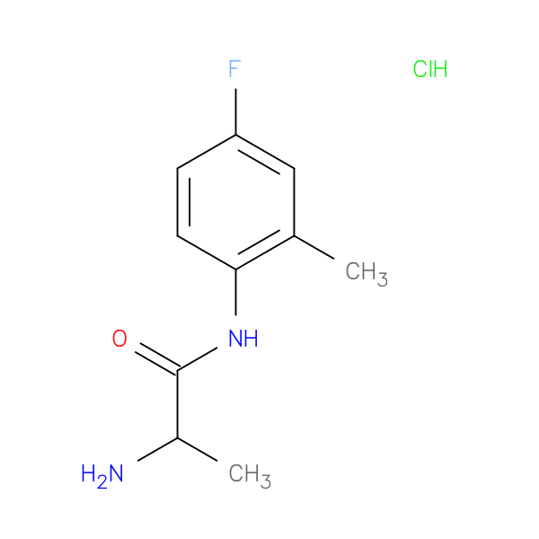 N1-(4-Fluoro-2-methylphenyl)alaninamide hydrochloride