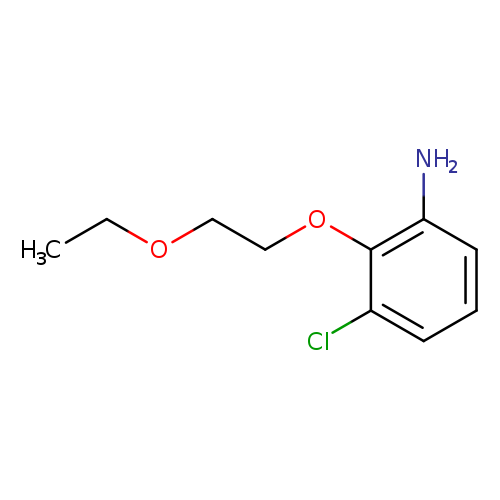 3-chloro-2-(2-ethoxyethoxy)aniline