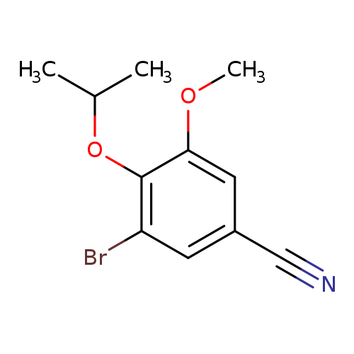 3-Bromo-4-isopropoxy-5-methoxybenzonitrile