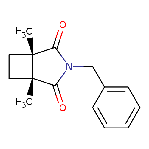 (1R,5S)-3-benzyl-1,5-dimethyl-3-azabicyclo[3.2.0]heptane-2,4-dione,cis