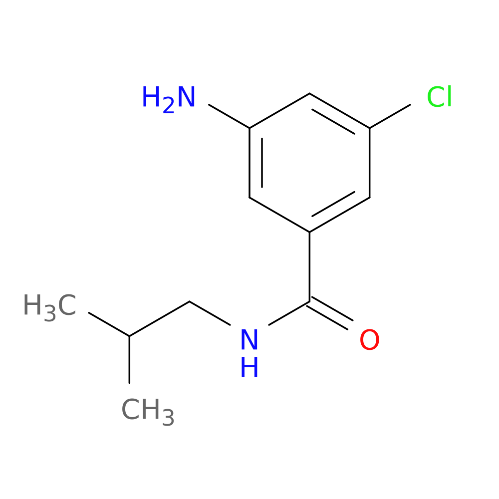 3-Amino-5-chloro-N-(2-methylpropyl)benzamide