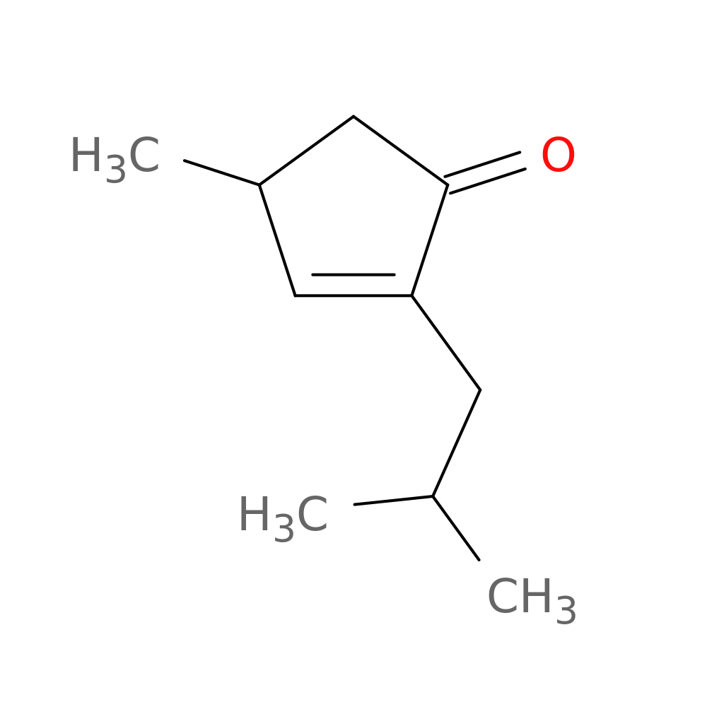 4-methyl-2-(2-methylpropyl)cyclopent-2-en-1-one