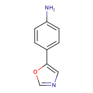 Benzenamine, 4-(5-oxazolyl)-
