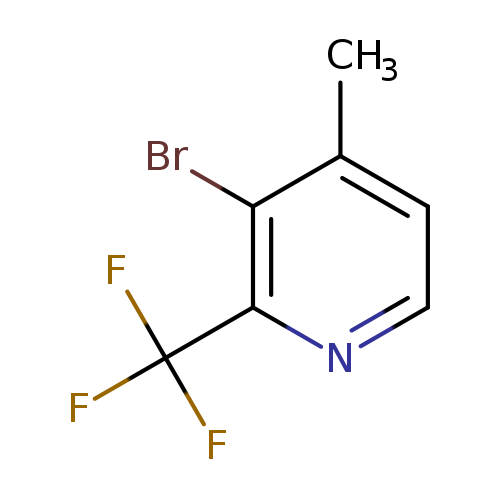 3-Bromo-4-methyl-2-(trifluoromethyl)pyridine