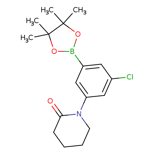 3-Chloro-5-(2-piperidon-1-yl)phenylboronic acid, pinacol ester