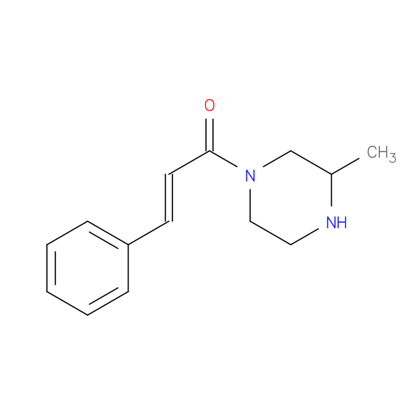 (E)-1-(3-methylpiperazin-1-yl)-3-phenylprop-2-en-1-one