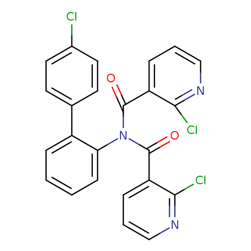 2-chloro-N-{4'-chloro-[1,1'-biphenyl]-2-yl}-N-(2-chloropyridine-3-carbonyl)pyridine-3-carboxamide