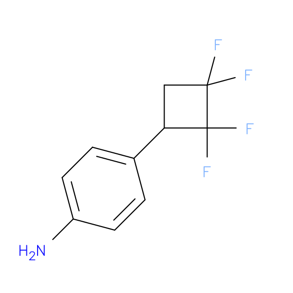 4-(2,2,3,3-tetrafluorocyclobutyl)aniline