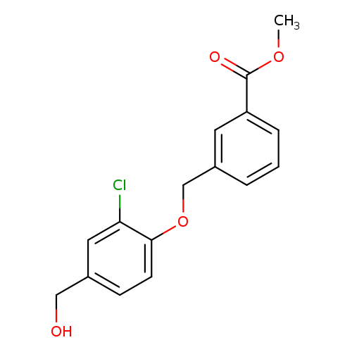 methyl 3-{[2-chloro-4-(hydroxymethyl)phenoxy]methyl}benzoate