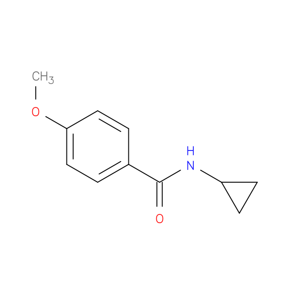 Benzamide, N-cyclopropyl-4-methoxy-