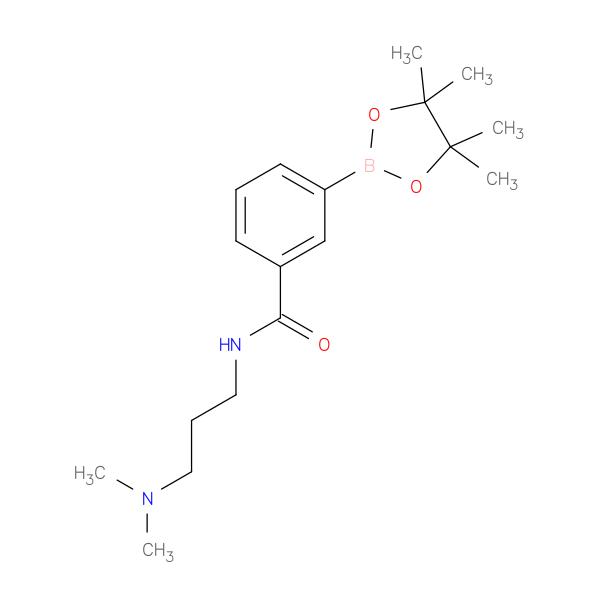 3-(3-(Dimethylamino)propylcarbamoyl)phenylboronic acid, pinacol ester