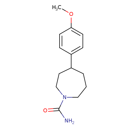 4-(4-methoxyphenyl)azepane-1-carboxamide