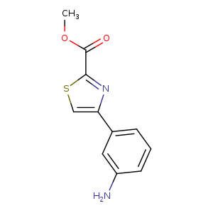 Methyl 4-(3-aminophenyl)thiazole-2-carboxylate