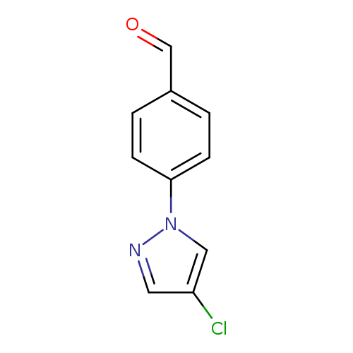 4-(4-Chloro-1h-pyrazol-1-yl)benzaldehyde