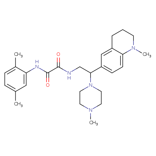 N'-(2,5-dimethylphenyl)-N-[2-(1-methyl-1,2,3,4-tetrahydroquinolin-6-yl)-2-(4-methylpiperazin-1-yl)ethyl]ethanediamide