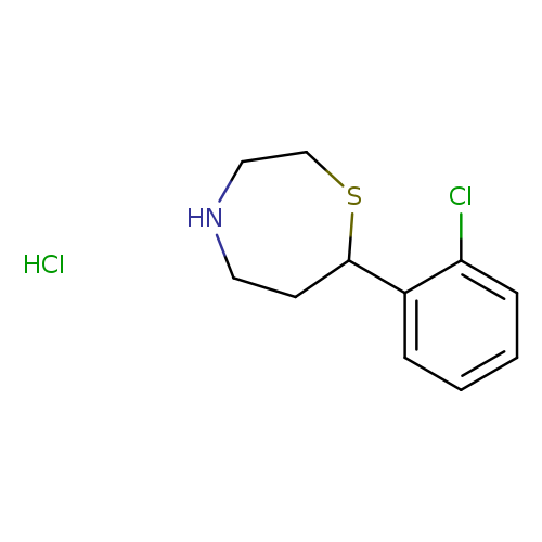 7-(2-chlorophenyl)-1,4-thiazepane hydrochloride