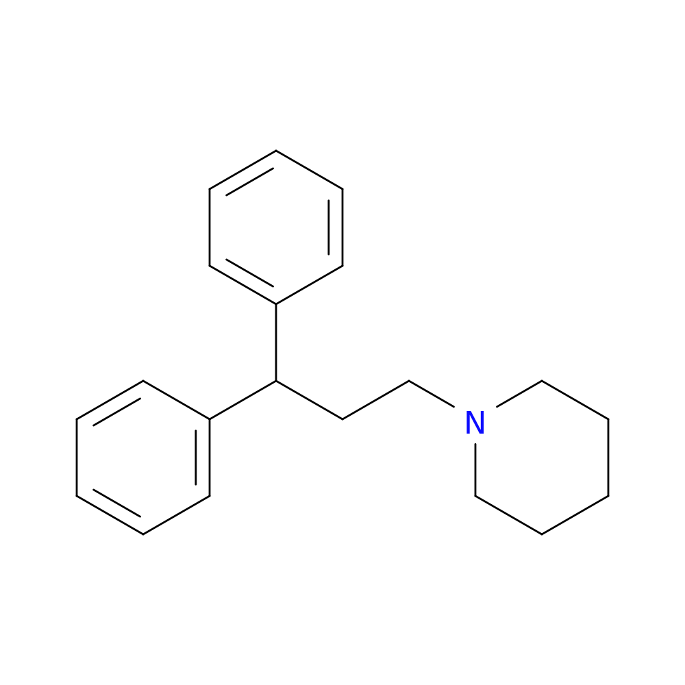 1-(3,3-Diphenylpropyl)piperidine